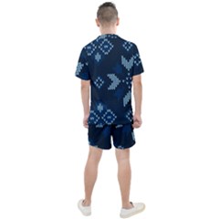 Men s Mesh T-Shirt and Shorts Set 