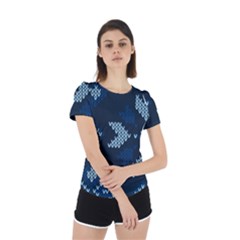 Back Cut Out Sport T-Shirt 