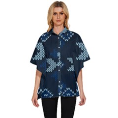 Women s Batwing Button Up Shirt 