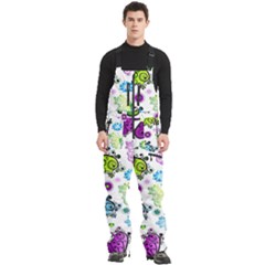 Men s Front Zip Ski And Snowboard Bib Pants 