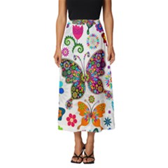 Classic Midi Chiffon Skirt 