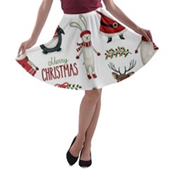 A-line Skater Skirt 