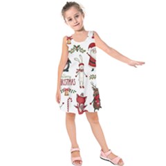 Kids  Sleeveless Dress 