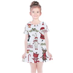 Kids  Simple Cotton Dress 