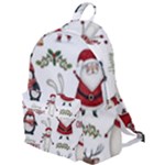 Christmas Characters Pattern, Xmas Backgrounds The Plain Backpack