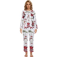 Womens  Long Sleeve Lightweight Pajamas Set 