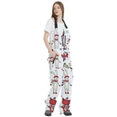 Women s Front Zip Ski And Snowboard Bib Pants 