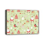 Christmas Pattern, Christmas Tree, Santa Mini Canvas 7  x 5  (Stretched)