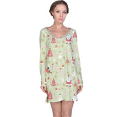 Long Sleeve Nightdress 