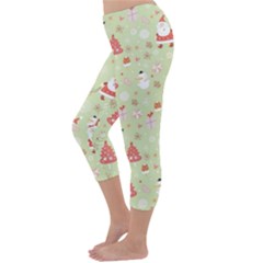 Capri Winter Leggings  Back