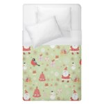 Christmas Pattern, Christmas Tree, Santa Duvet Cover (Single Size)