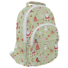 Rounded Multi Pocket Backpack 