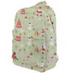 Christmas Pattern, Christmas Tree, Santa Classic Backpack