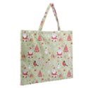 Zipper Large Tote Bag 