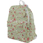 Christmas Pattern, Christmas Tree, Santa Top Flap Backpack