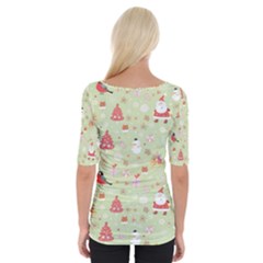 Wide Neckline T-Shirt 