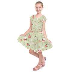 Kids  Short Sleeve Dress 