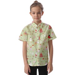 Kids  Short Sleeve Shirt 