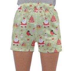 Women s Satin Sleepwear Shorts 