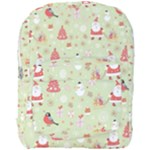 Christmas Pattern, Christmas Tree, Santa Full Print Backpack