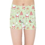 Christmas Pattern, Christmas Tree, Santa Kids  Sports Shorts