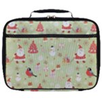 Christmas Pattern, Christmas Tree, Santa Full Print Lunch Bag