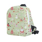 Christmas Pattern, Christmas Tree, Santa Kids  Age 2-4 Lightweight Preschool Backpack