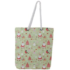 Full Print Rope Handle Tote (Large) 