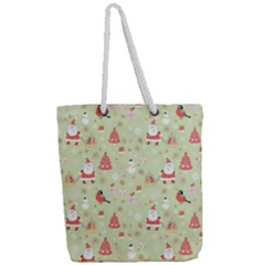 Full Print Rope Handle Tote (Large) 