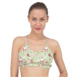 Christmas Pattern, Christmas Tree, Santa Basic Training Sports Bra