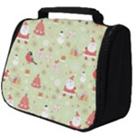 Christmas Pattern, Christmas Tree, Santa Full Print Travel Pouch (Big)