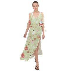 Maxi Chiffon Cover Up Dress 