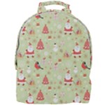 Christmas Pattern, Christmas Tree, Santa Mini Full Print Backpack