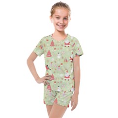 Kids  Mesh T-Shirt and Shorts Set 