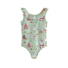 Kids  Frill Swimsuit 