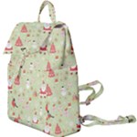 Christmas Pattern, Christmas Tree, Santa Buckle Everyday Backpack