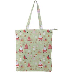 Double Zip Up Tote Bag 