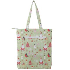 Double Zip Up Tote Bag 