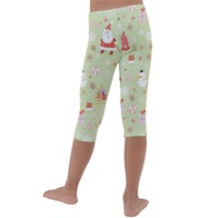 Kids  Lightweight Velour Capri Leggings  