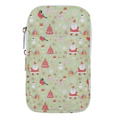 Christmas Pattern, Christmas Tree, Santa Waist Pouch (Small) from ArtsNow.com