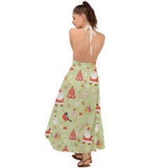 Backless Maxi Beach Dress 