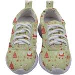 Christmas Pattern, Christmas Tree, Santa Kids Athletic Shoes