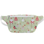 Christmas Pattern, Christmas Tree, Santa Waist Bag 