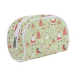 Christmas Pattern, Christmas Tree, Santa Make Up Case (Small)