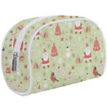 Christmas Pattern, Christmas Tree, Santa Make Up Case (Large)