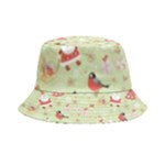 Christmas Pattern, Christmas Tree, Santa Inside Out Bucket Hat