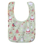 Christmas Pattern, Christmas Tree, Santa Baby Bib