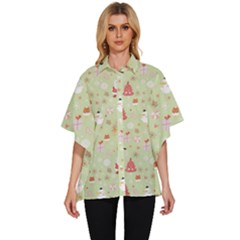 Women s Batwing Button Up Shirt 