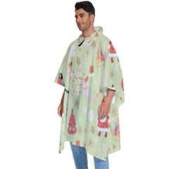 Men s Hooded Rain Ponchos 