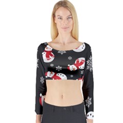 Long Sleeve Crop Top 